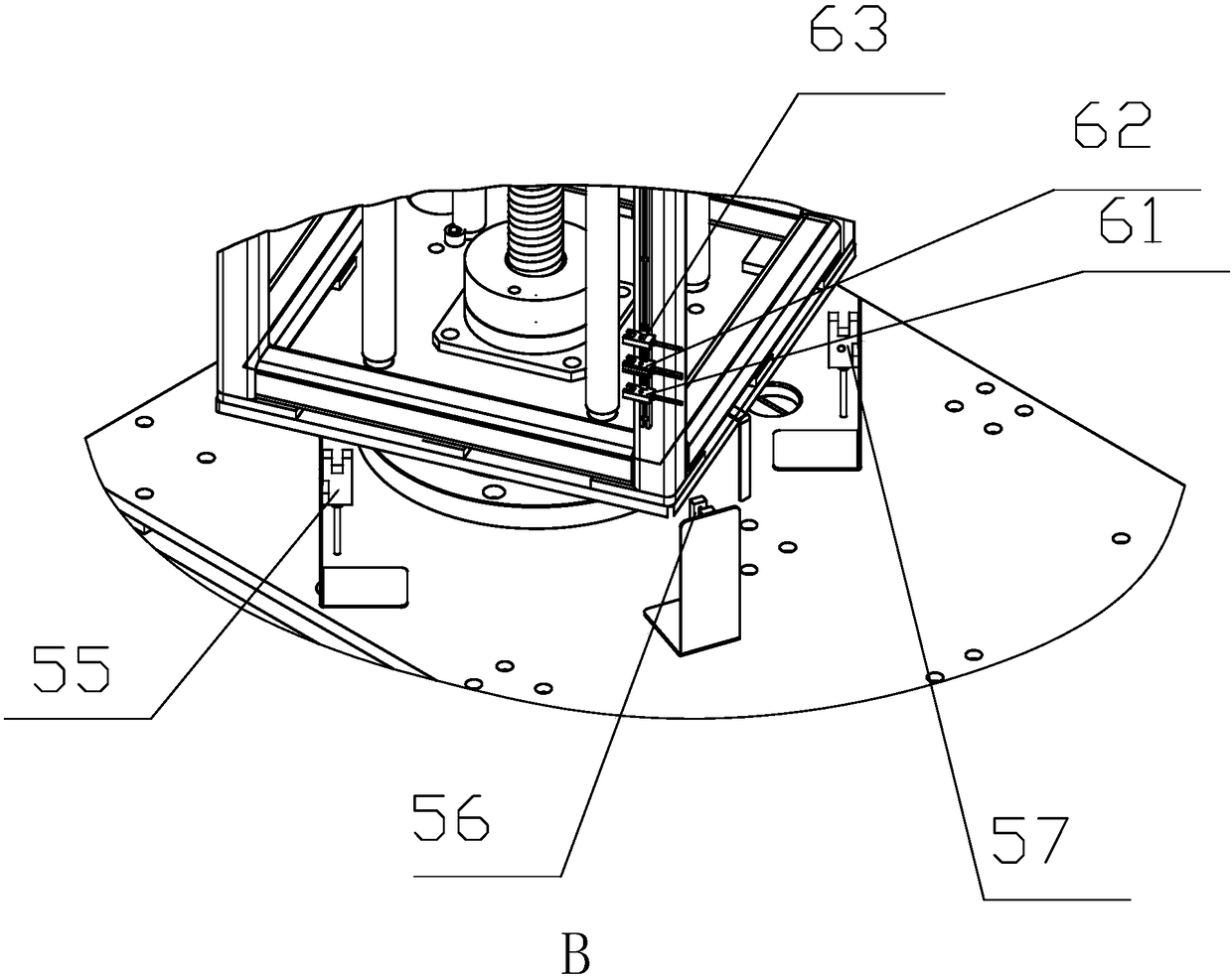 A punching and feeding robot