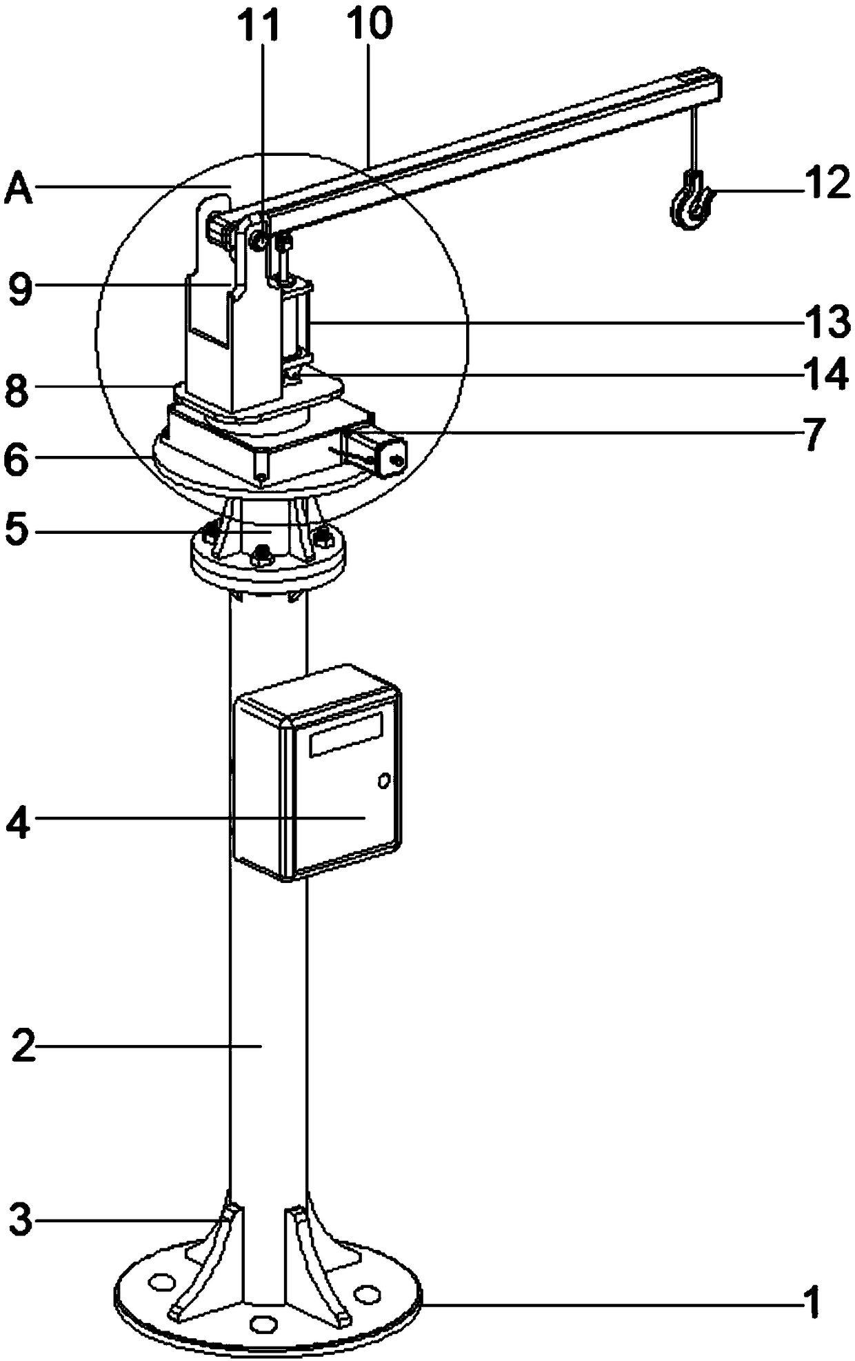 Industrial power-assisted suspender