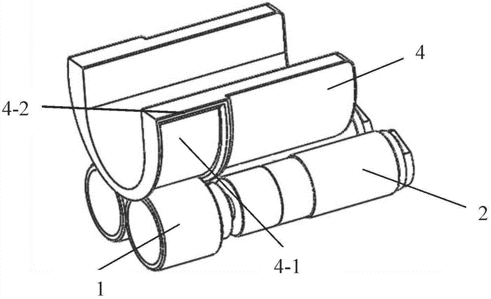 An ultrasonic probe rotating device and its use method and application