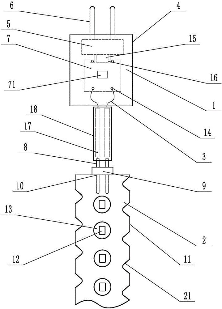 Flexible LED lamp strip