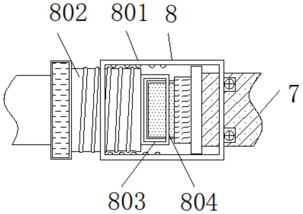 Stone spraying and mud removing device