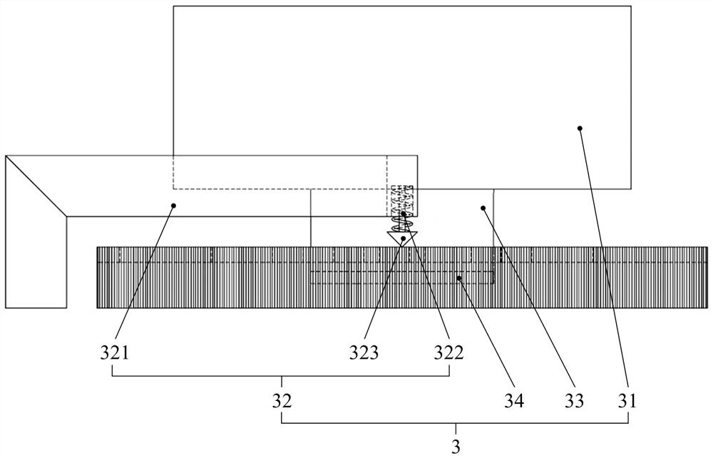 Steel truss girder chord member three-direction deformation monitoring and early warning device and installation method thereof