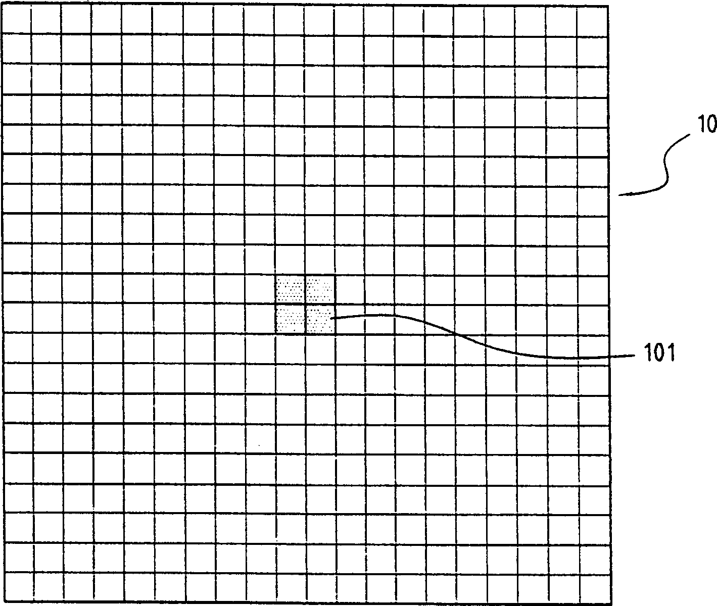 Method for determining moving distance and direction for optical director