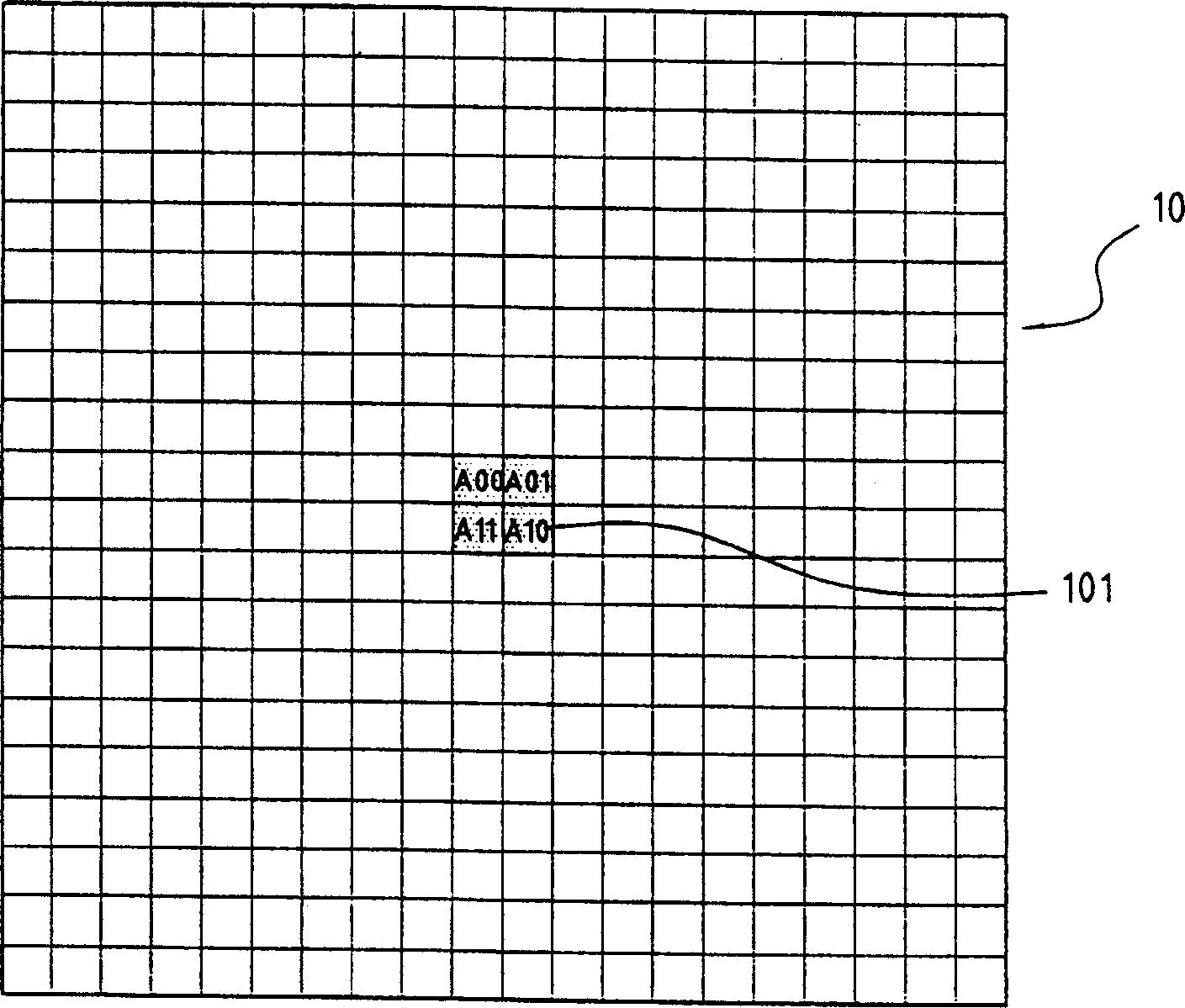 Method for determining moving distance and direction for optical director