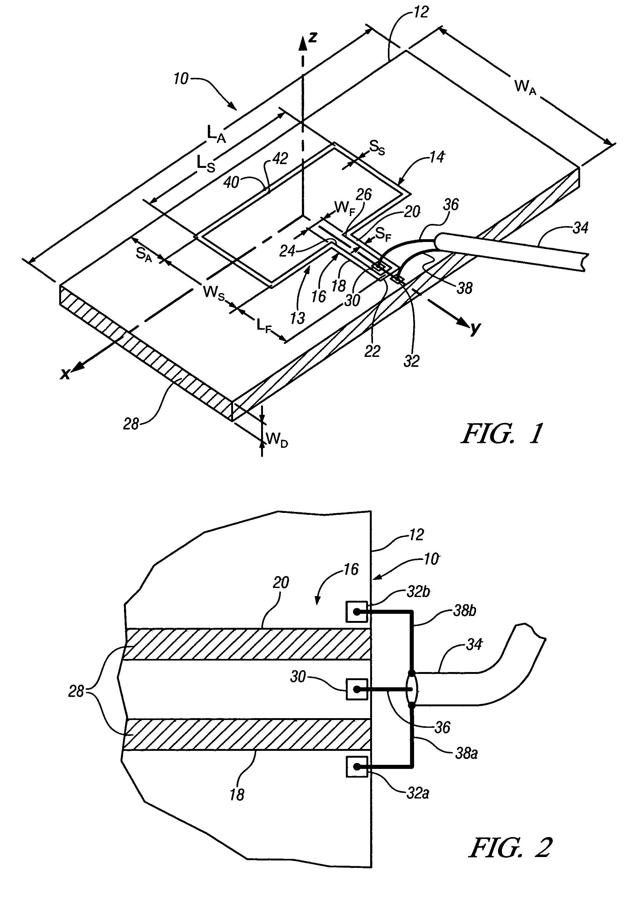 Transparent thin film antenna