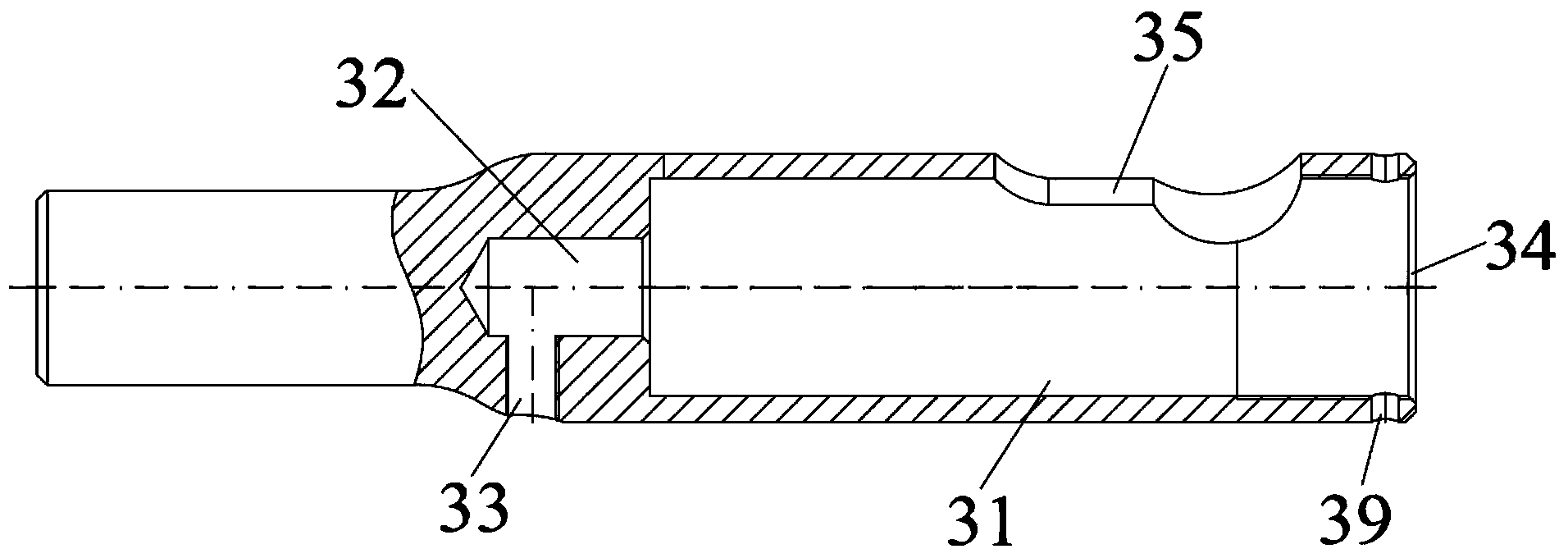 Automobile pull rod assembly