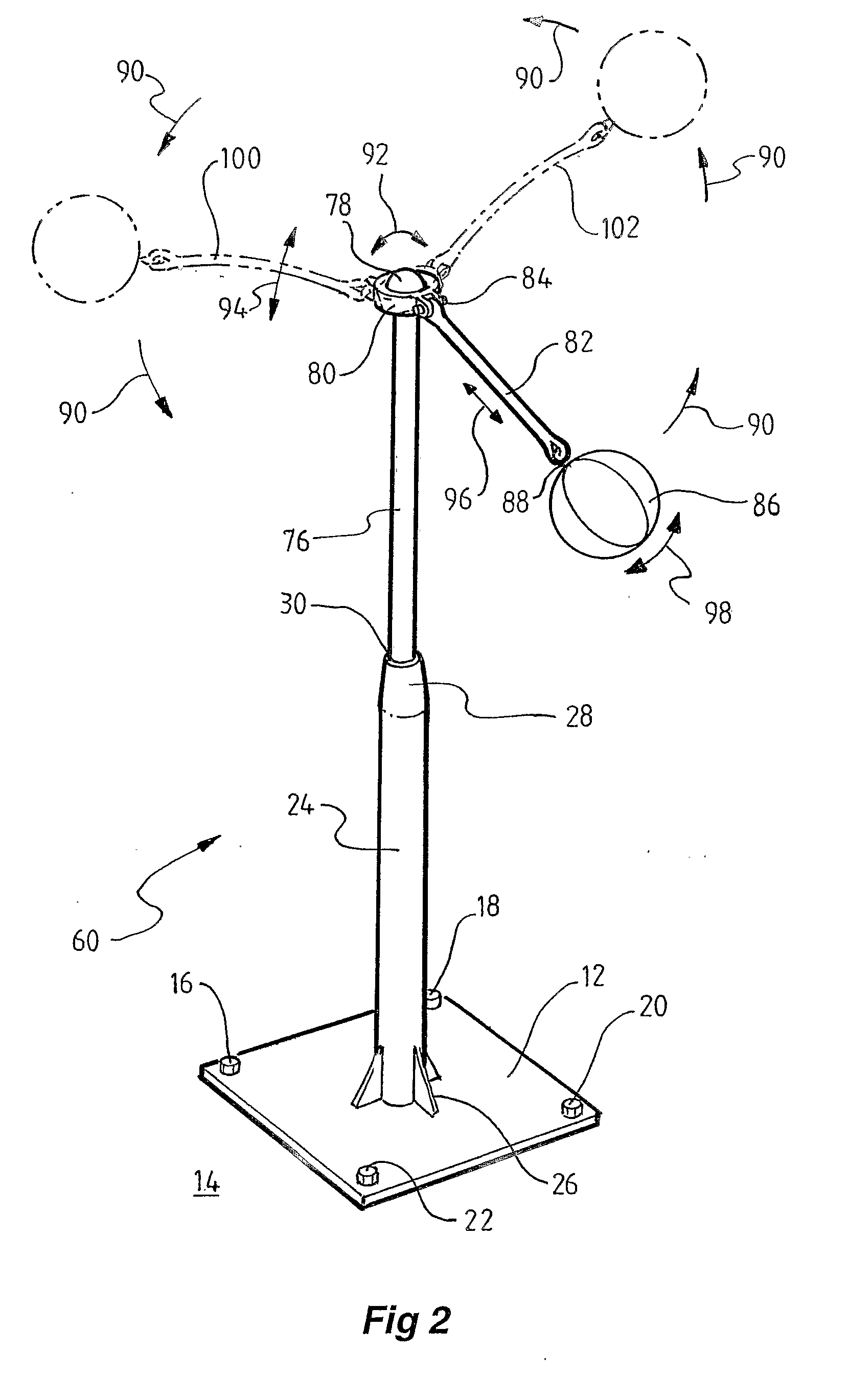 Exercise training apparatus