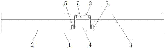 Light emitting unit of LED line light source