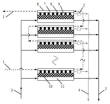 Sea water desalination treatment system