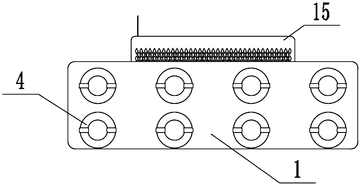 A short-distance material transfer device for subway construction