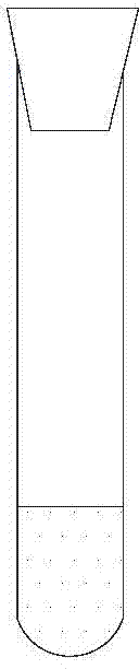 Semi-solid-type nitrite rapid detection tube and method for preparing same