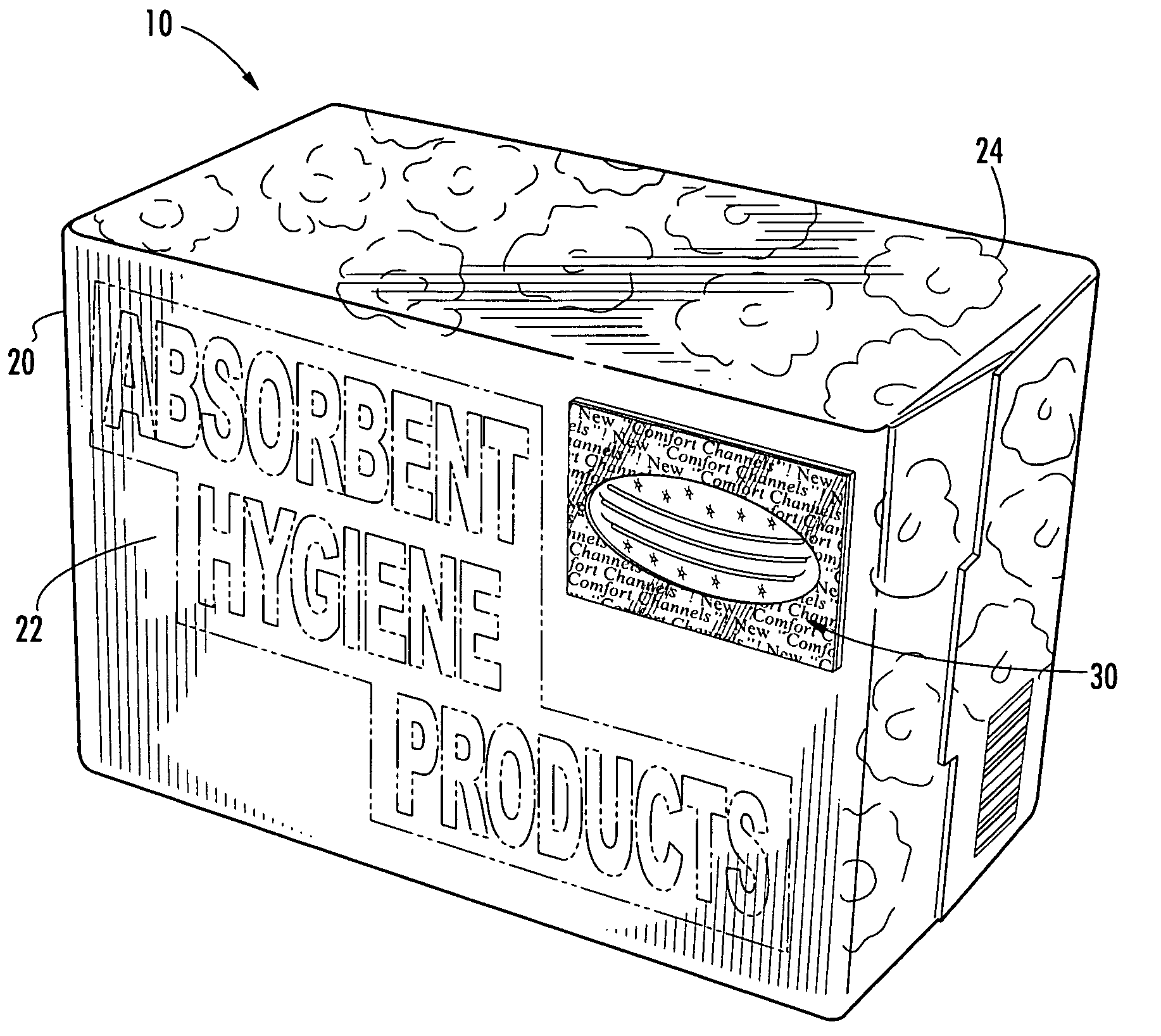 System and method to communicate absorbent product features to consumers