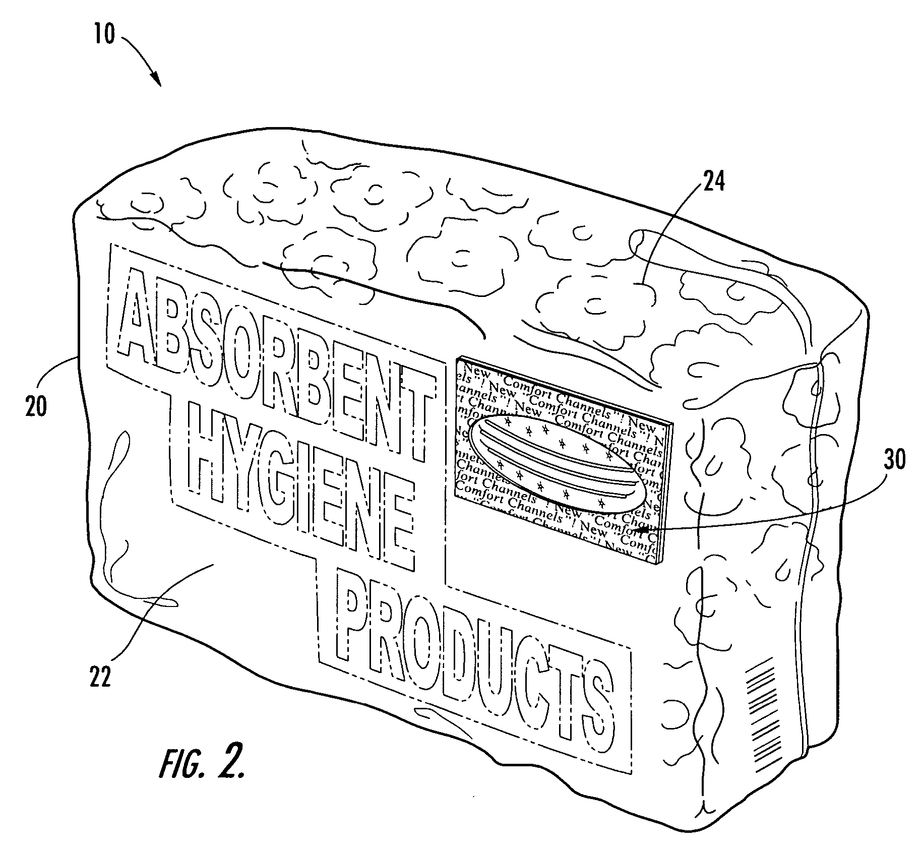 System and method to communicate absorbent product features to consumers