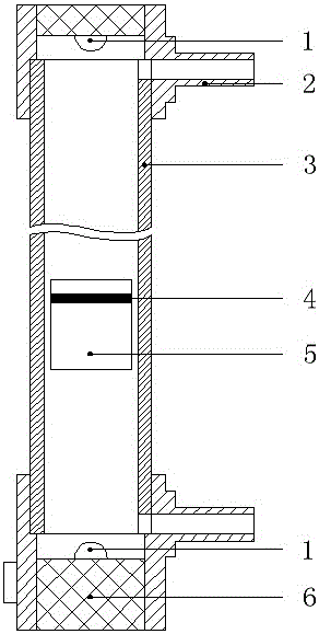 Luminous liquid level meter