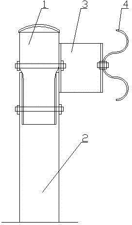 Pile-splicing construction method and pile-splicing component for guiderails in expressway rebuilding and expansion and major maintenance projects