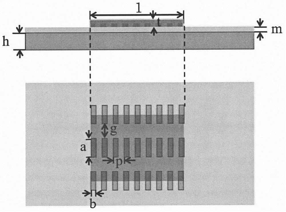 An on-chip terahertz sensing-enhanced device based on metasurface and lithium niobate hybrid structure