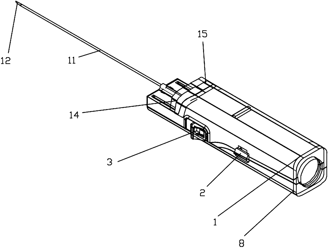 Percutaneous puncture biopsy needle