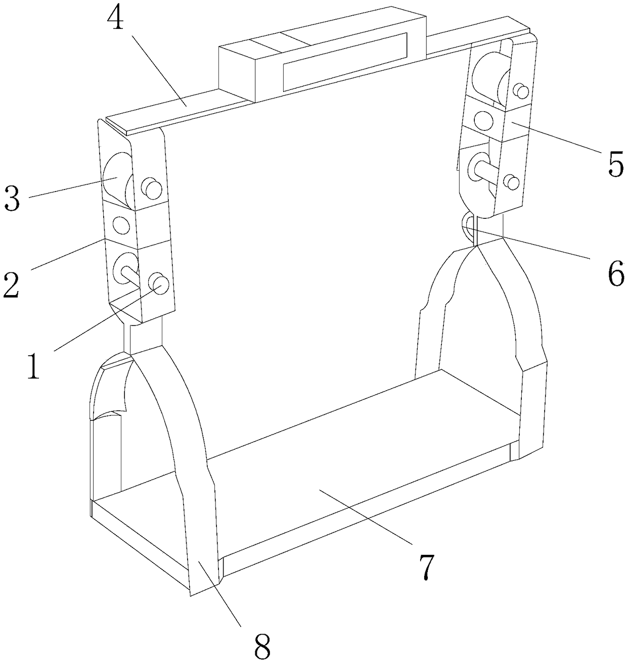 Power overhaul station type sliding chair