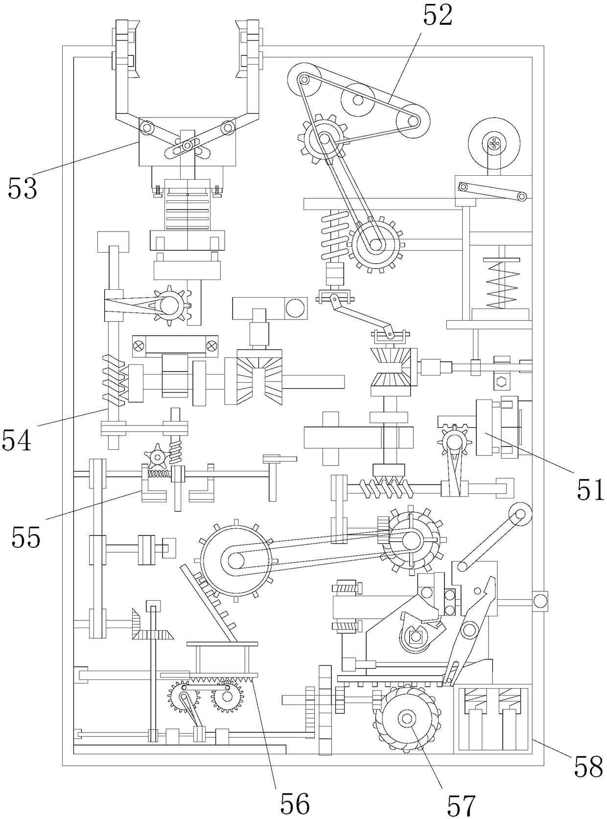 Power overhaul station type sliding chair