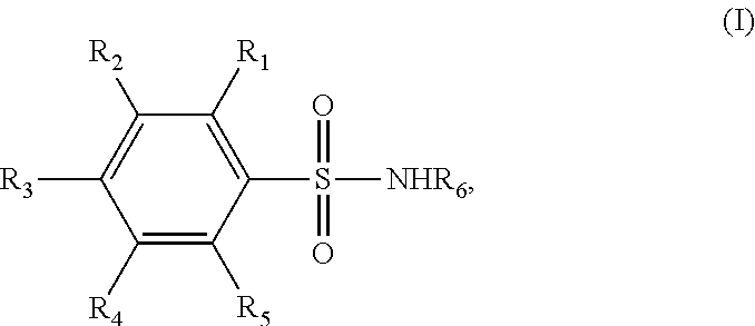 Novel benzenesulfonamide compositions for treatment of malignant pleural effusions