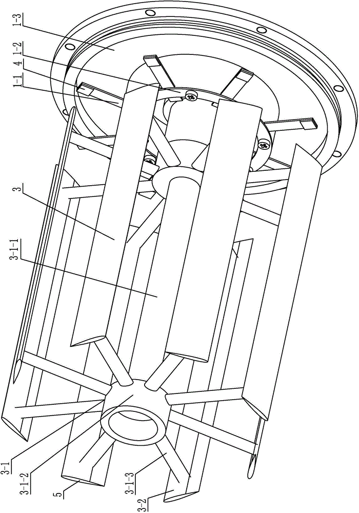 Rotating wheel non-contact excitation type fluid kinetic energy conversion device