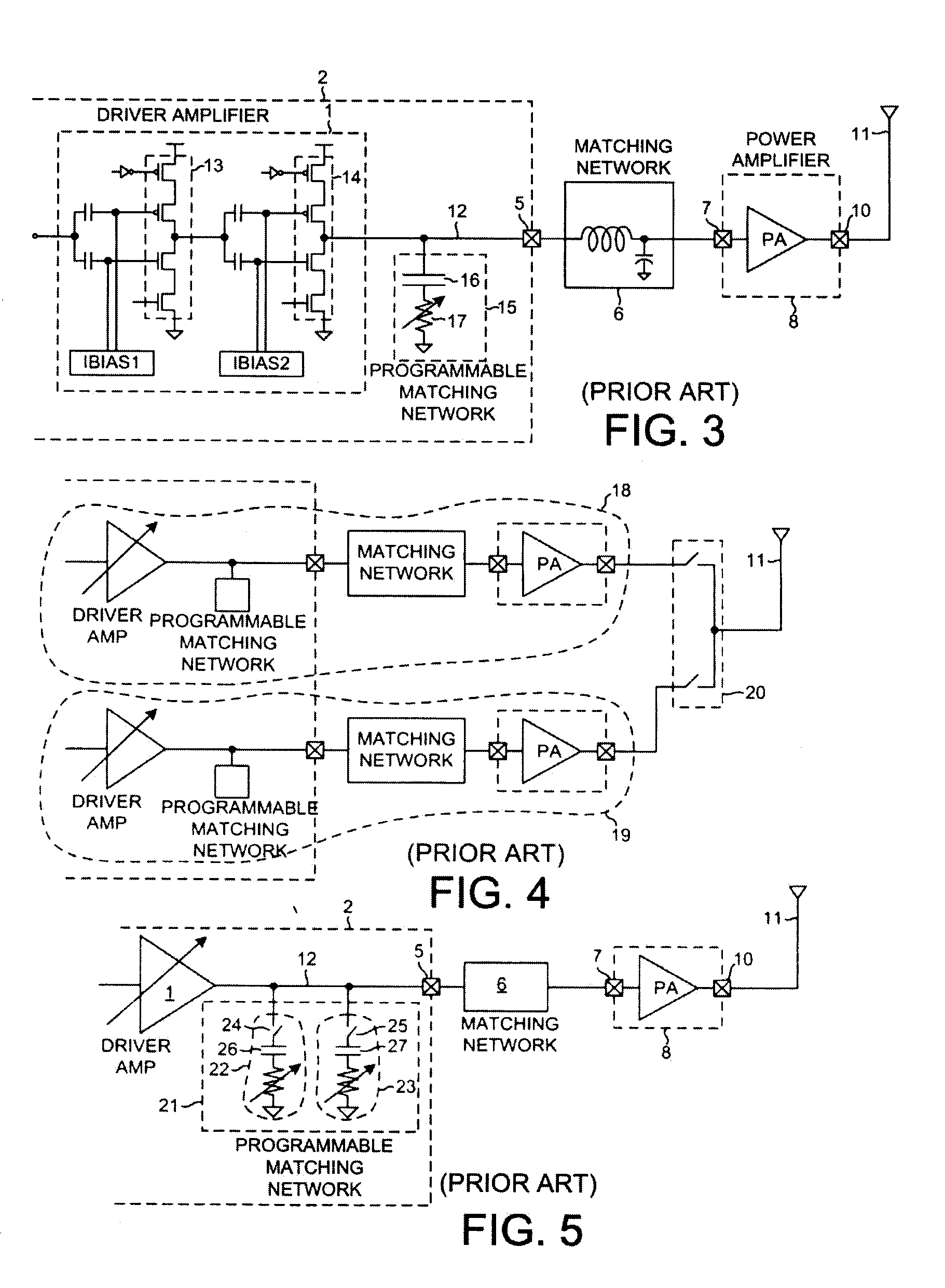 Driver amplifier having a programmable output impedance adjustment circuit