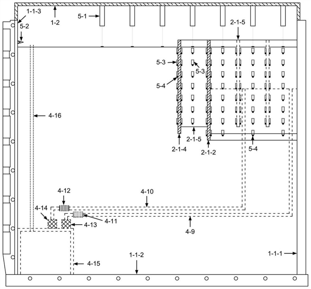 Centrifugal model test device and method for researching spatial effect of working properties of lattice-shaped diaphragm wall enclosure structure