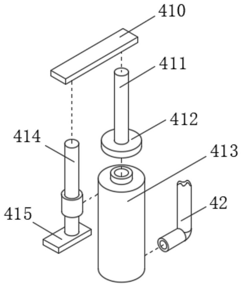 PCB detection jig processing device and using method thereof