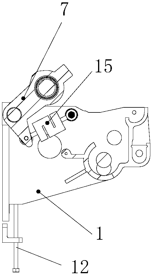 A positive warp easing device for a water jet loom