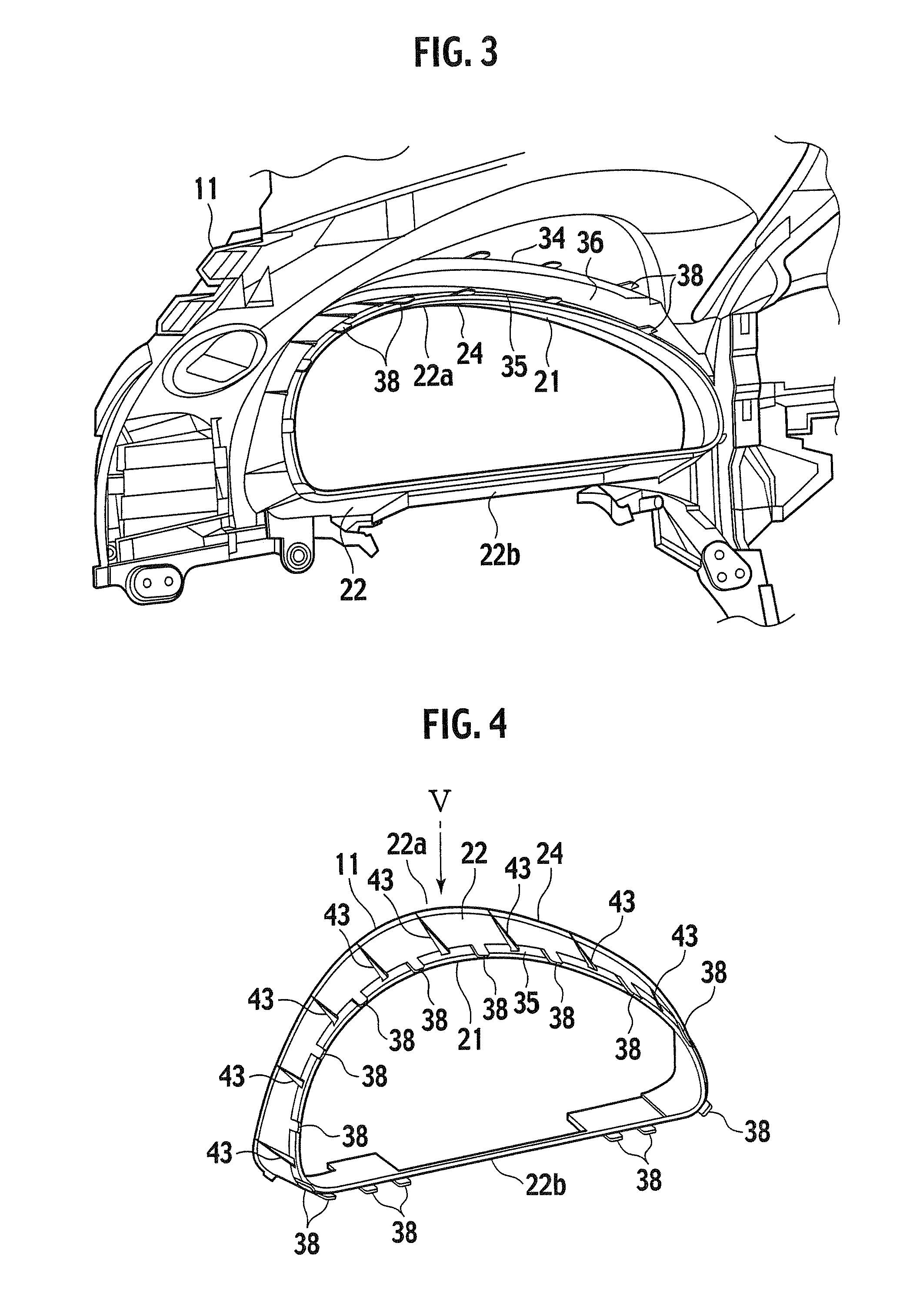 Molding method, molded product and instrument panel