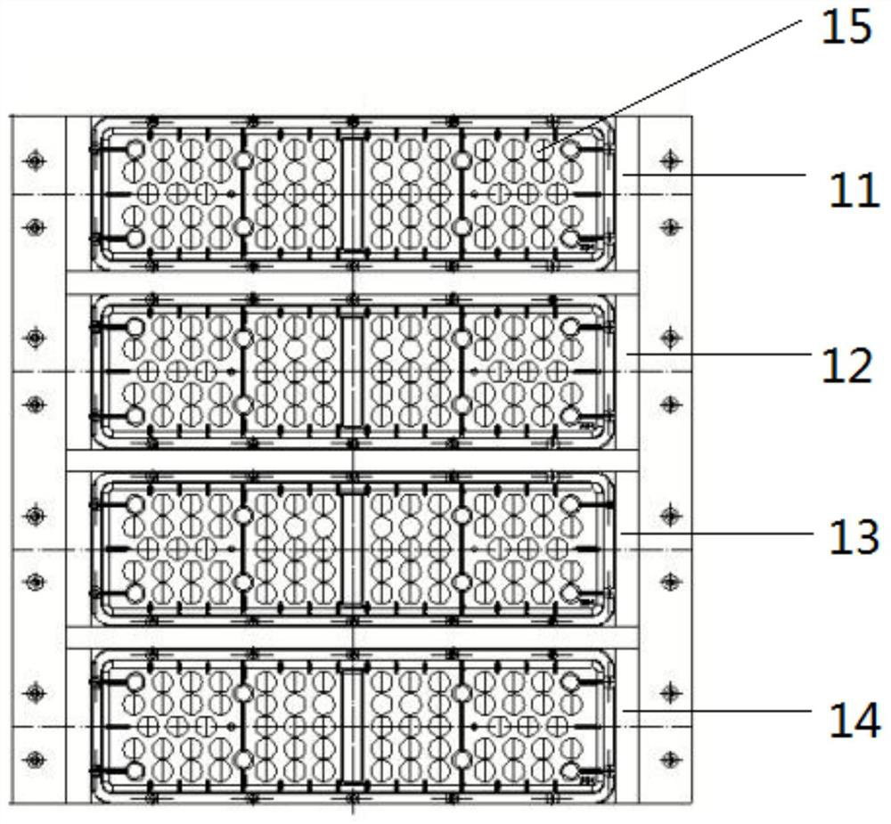 LED plant illumination and light supplementing system suitable for fig growth