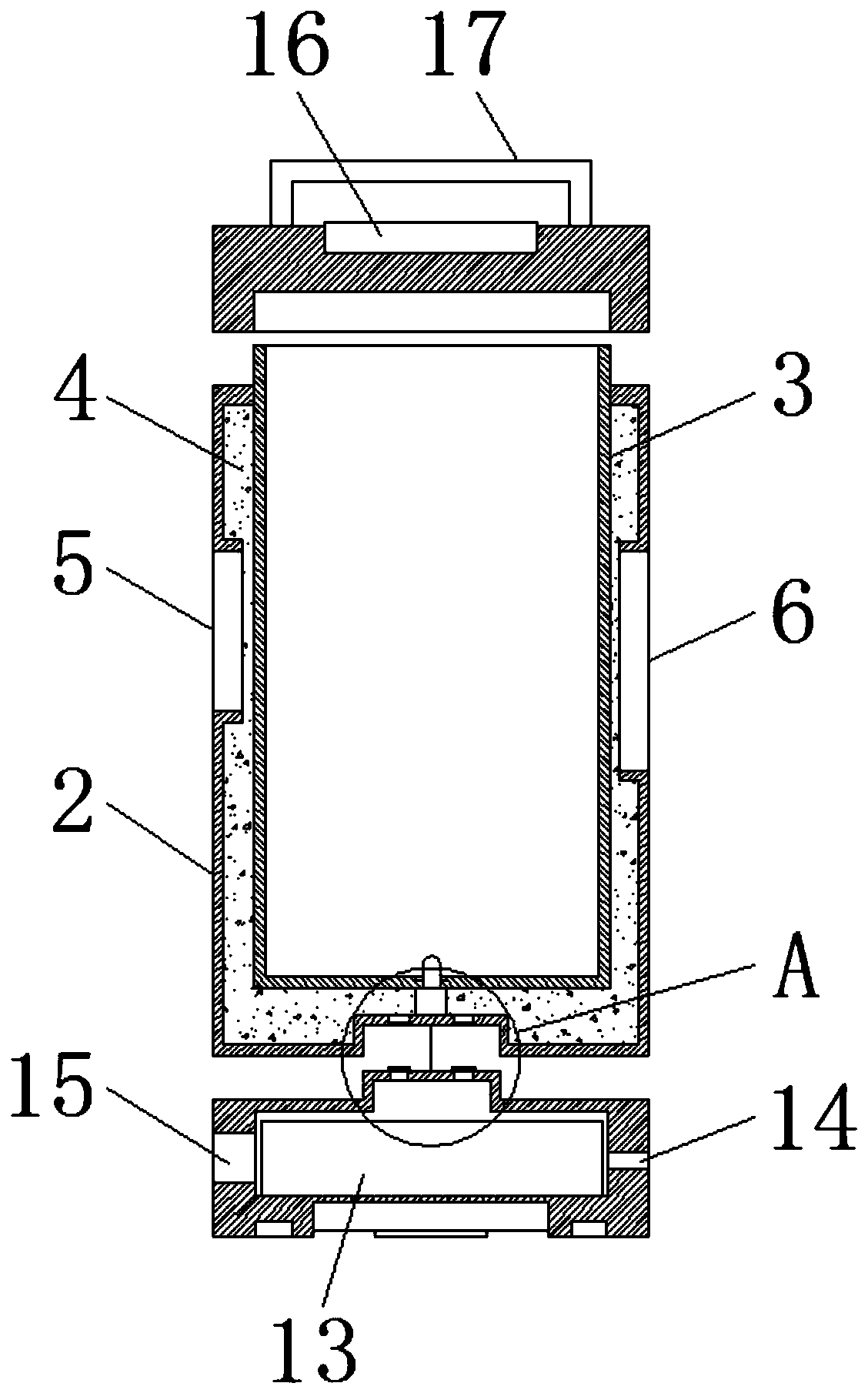 Electronic temperature sensing water cup