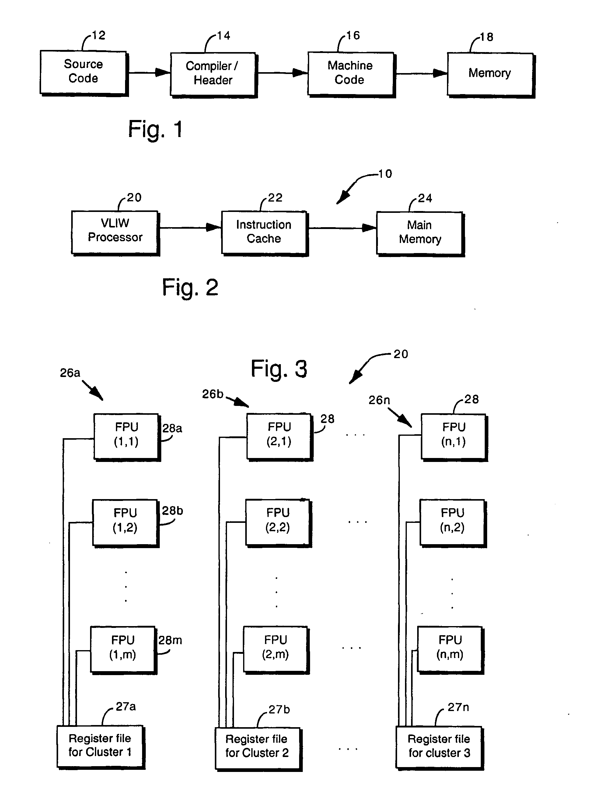 Method and apparatus for compressing VLIW instruction and sharing subinstructions