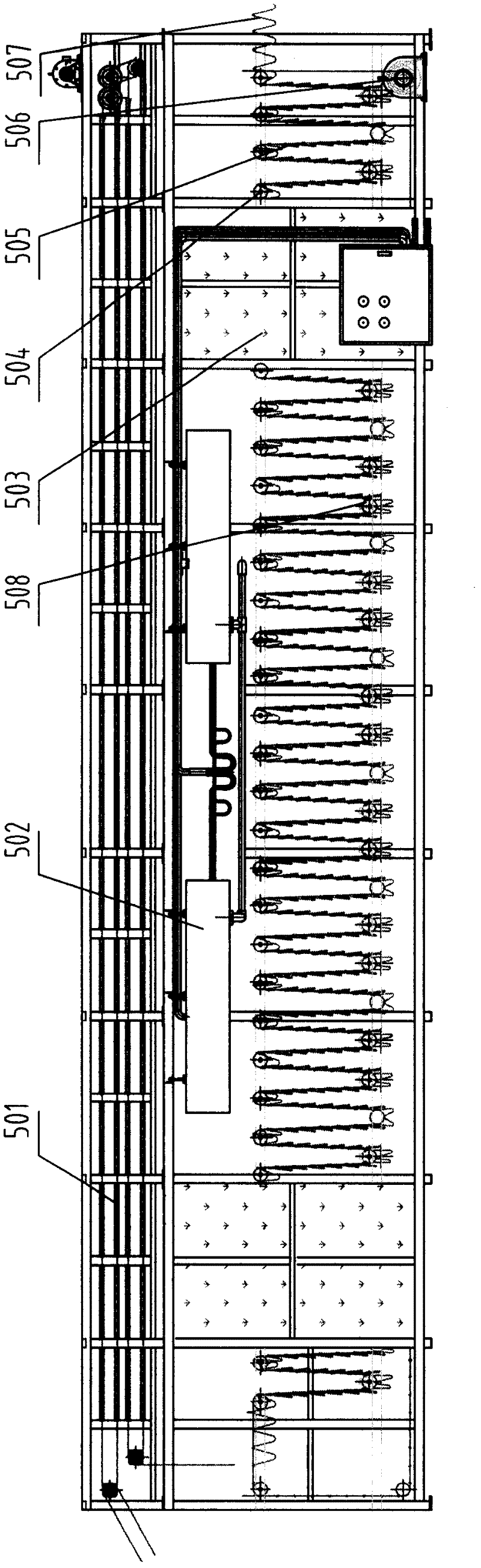 Full automatic production line of convenient and instant rice-flour and production technology thereof