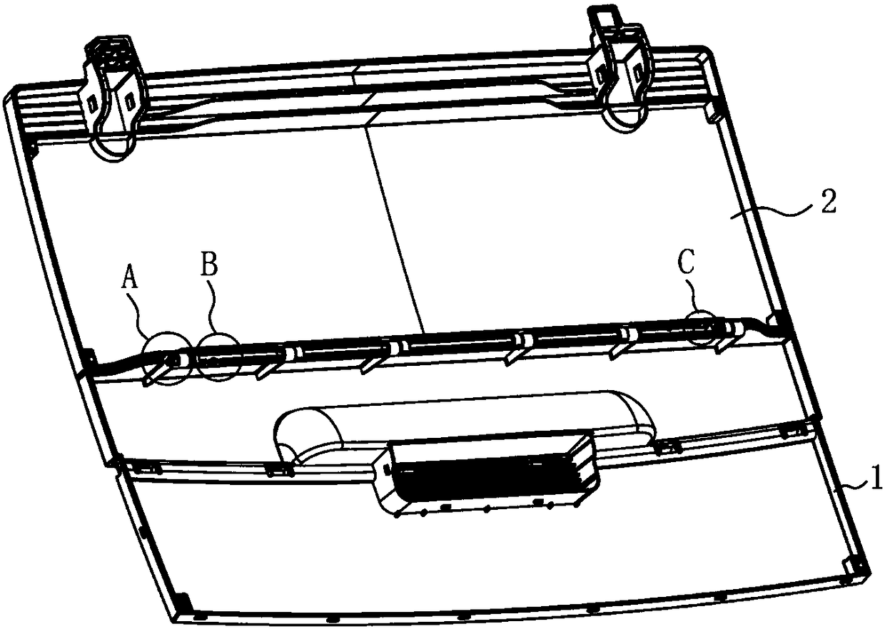 Washing machine upper cover and washing machine