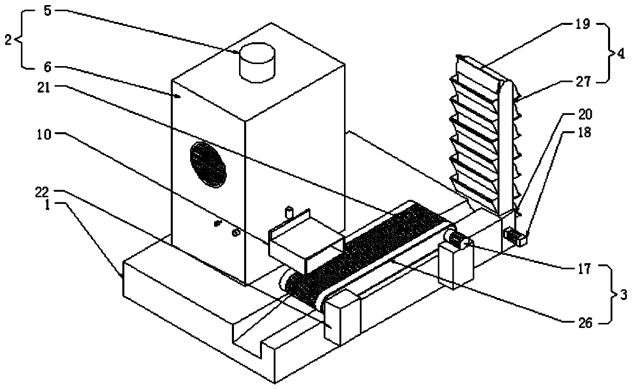 A cleaning and lifting device and method for a grain conveyor