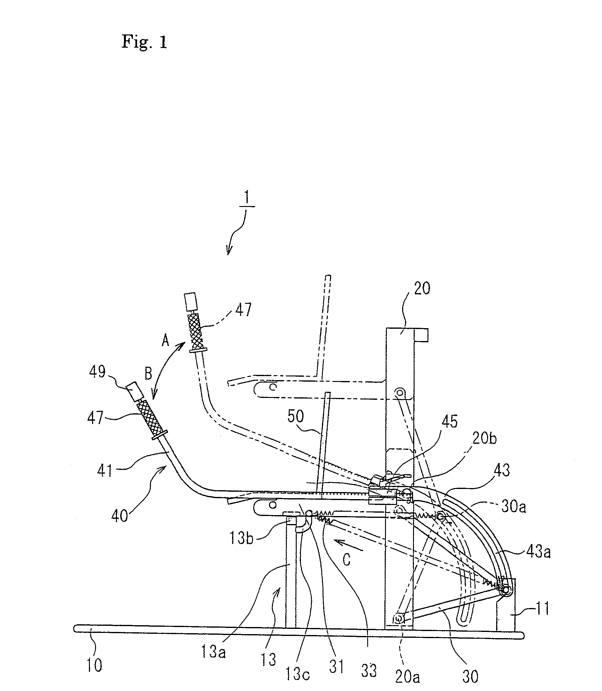 Exercise assisting machine