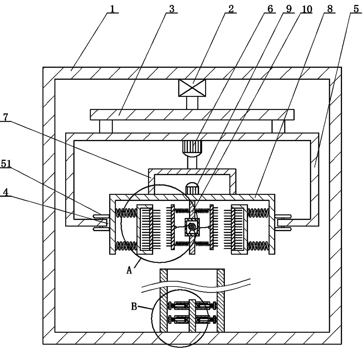 Pipe wall cleaning device for industrial pipes