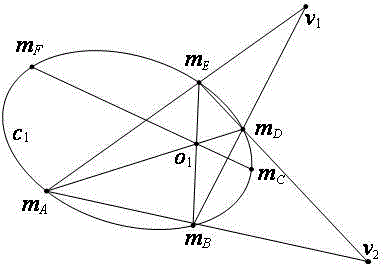 Solving camera intrinsic parameter by using image of center of sphere and orthogonality