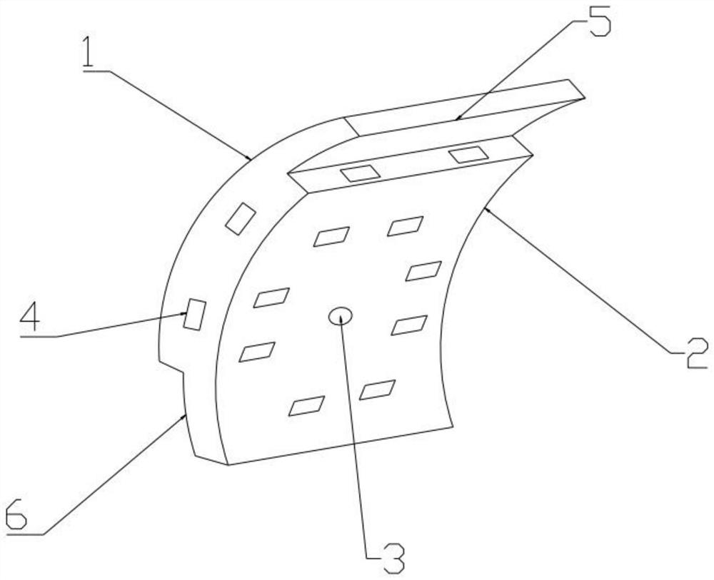 Prefabricated subway shield segment and detection and installation method thereof