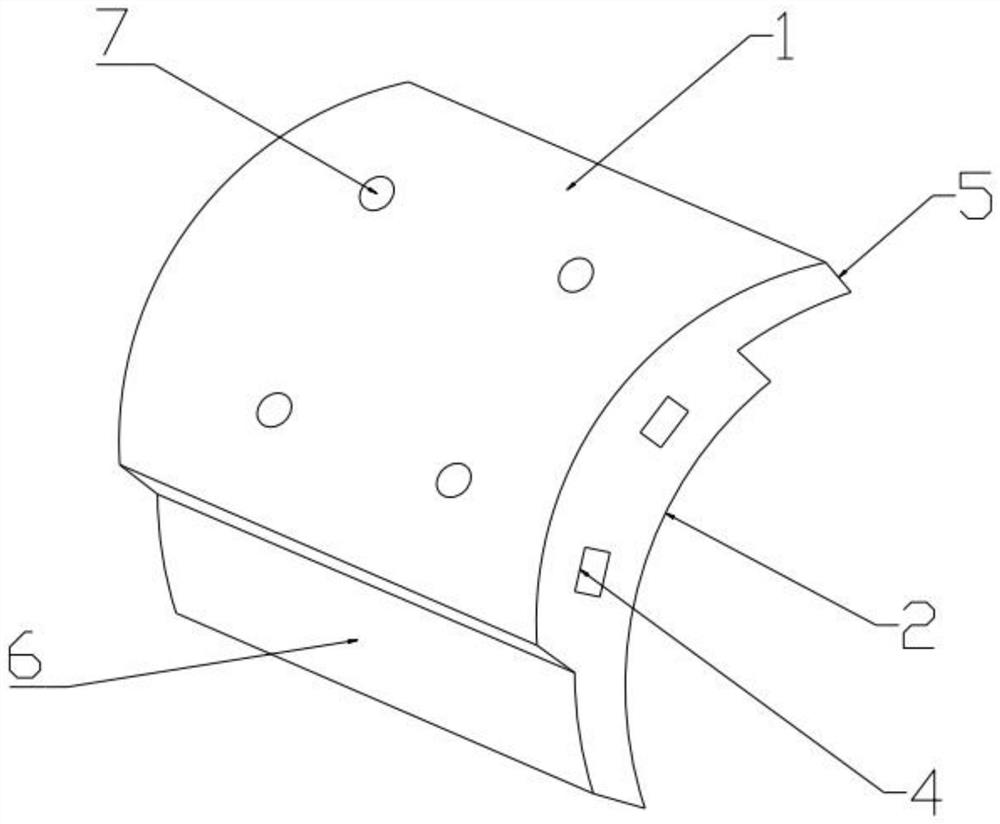 Prefabricated subway shield segment and detection and installation method thereof