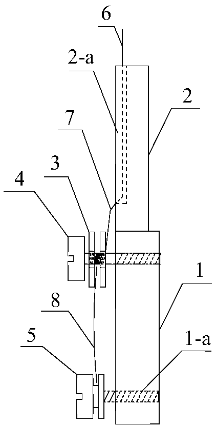 Adjustable electrochemical testing electrode clamp