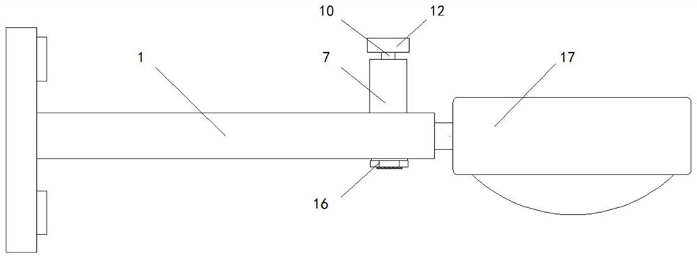 Stable lamp post with bulb convenient to install