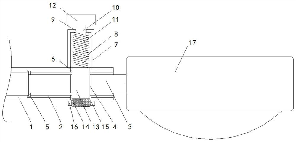 Stable lamp post with bulb convenient to install