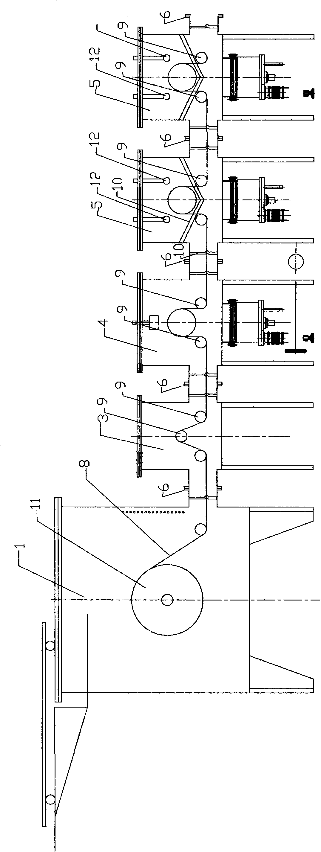 Modularization solar selective coat continuous coating device