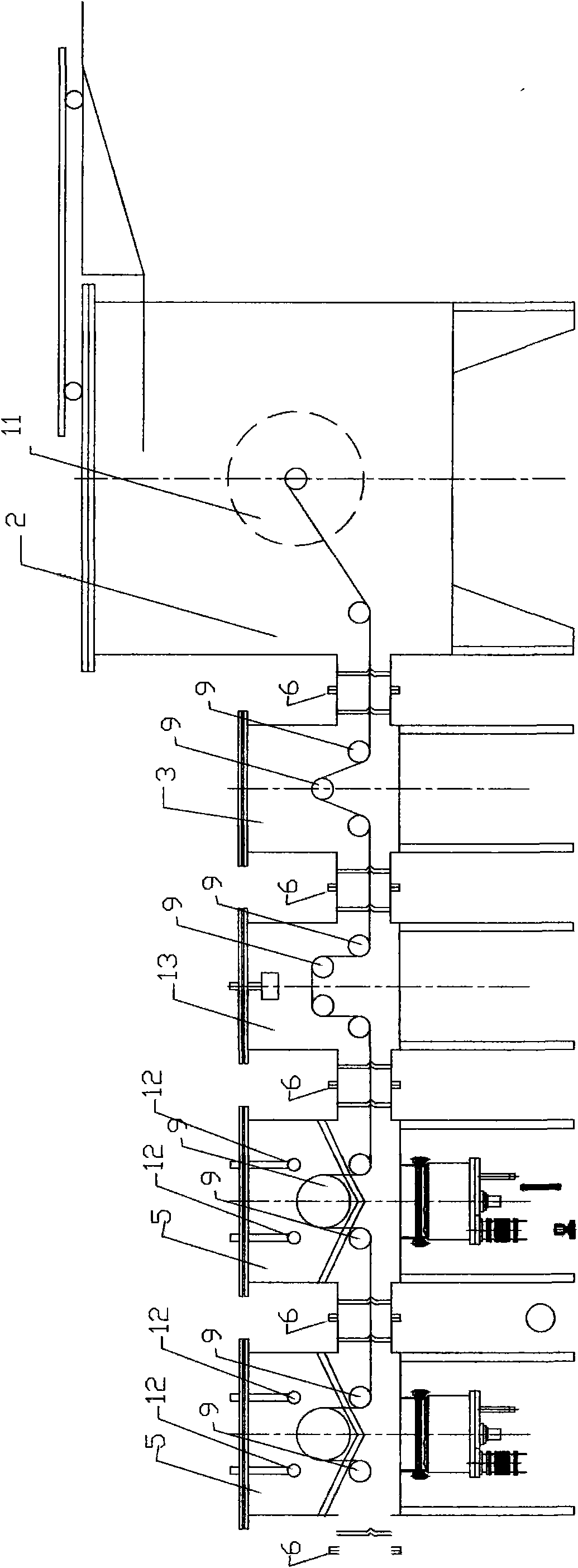 Modularization solar selective coat continuous coating device