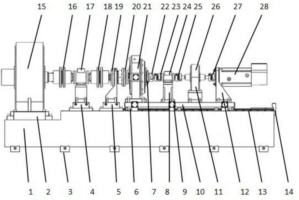 Comprehensive test platform for industrial robot joint reducer