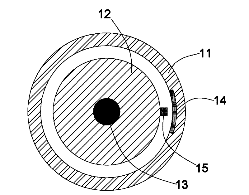 Method and device for monitoring bearing failure of power generator