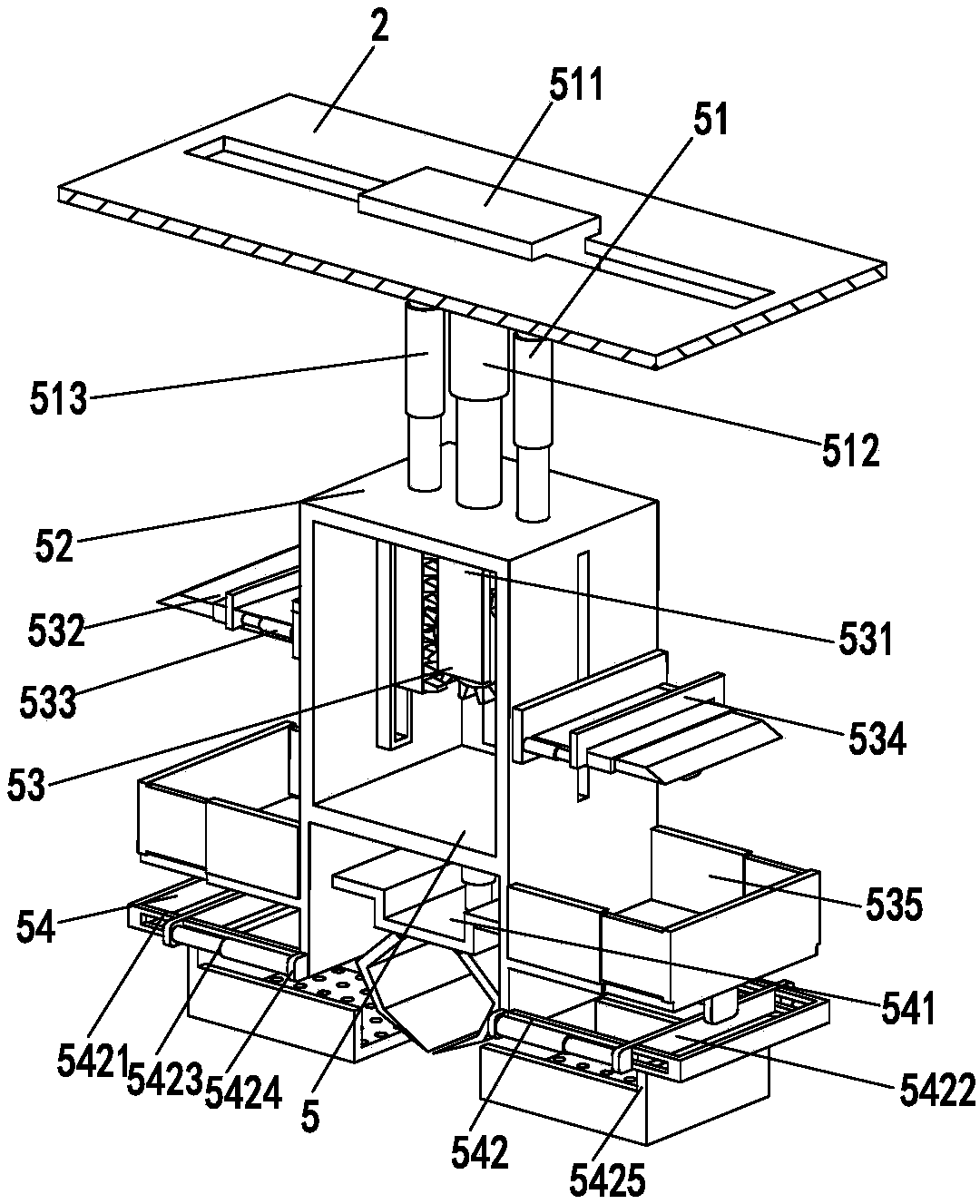 Internal dredging equipment for municipal drainage pipeline