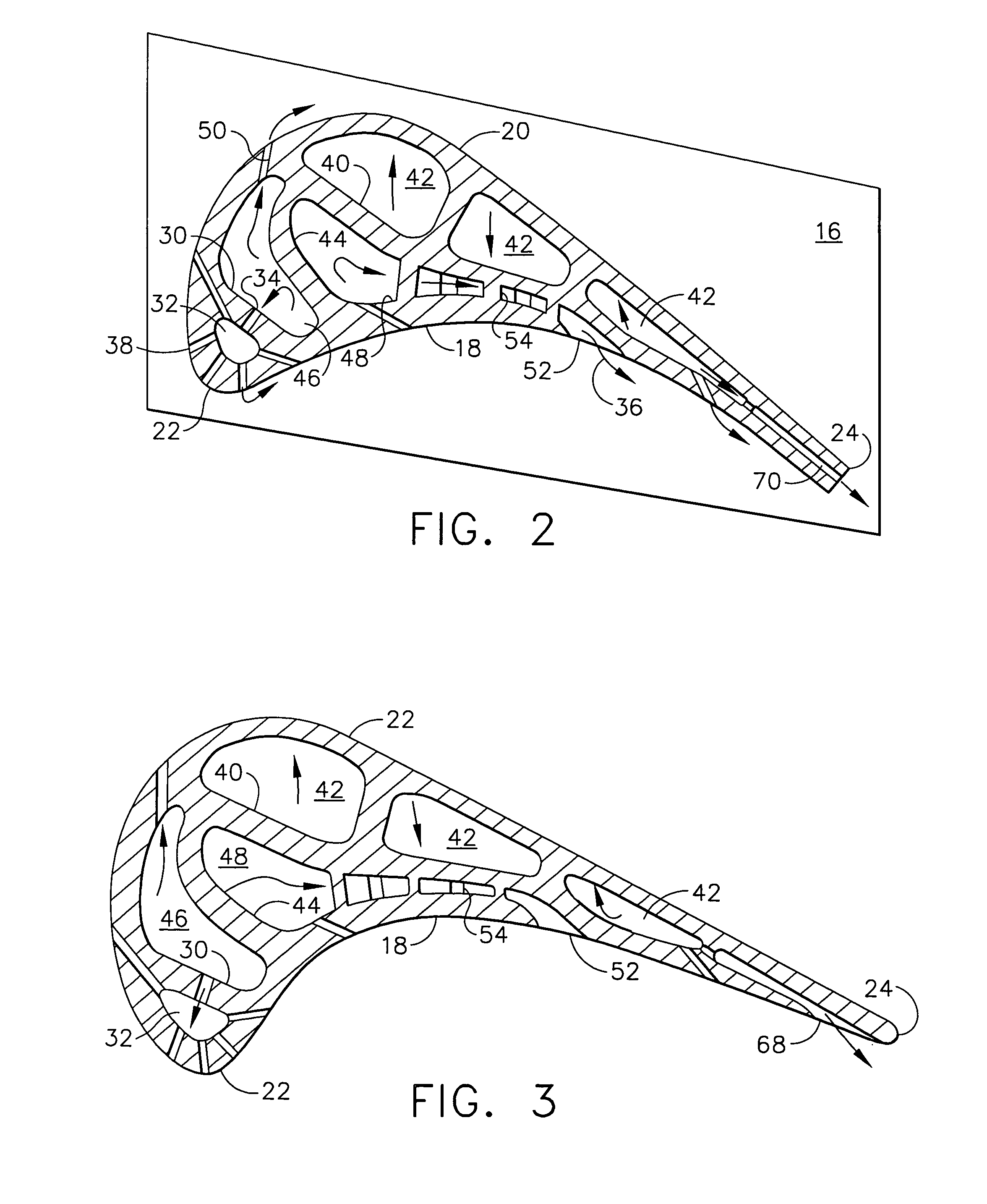 Integrated bridge turbine blade